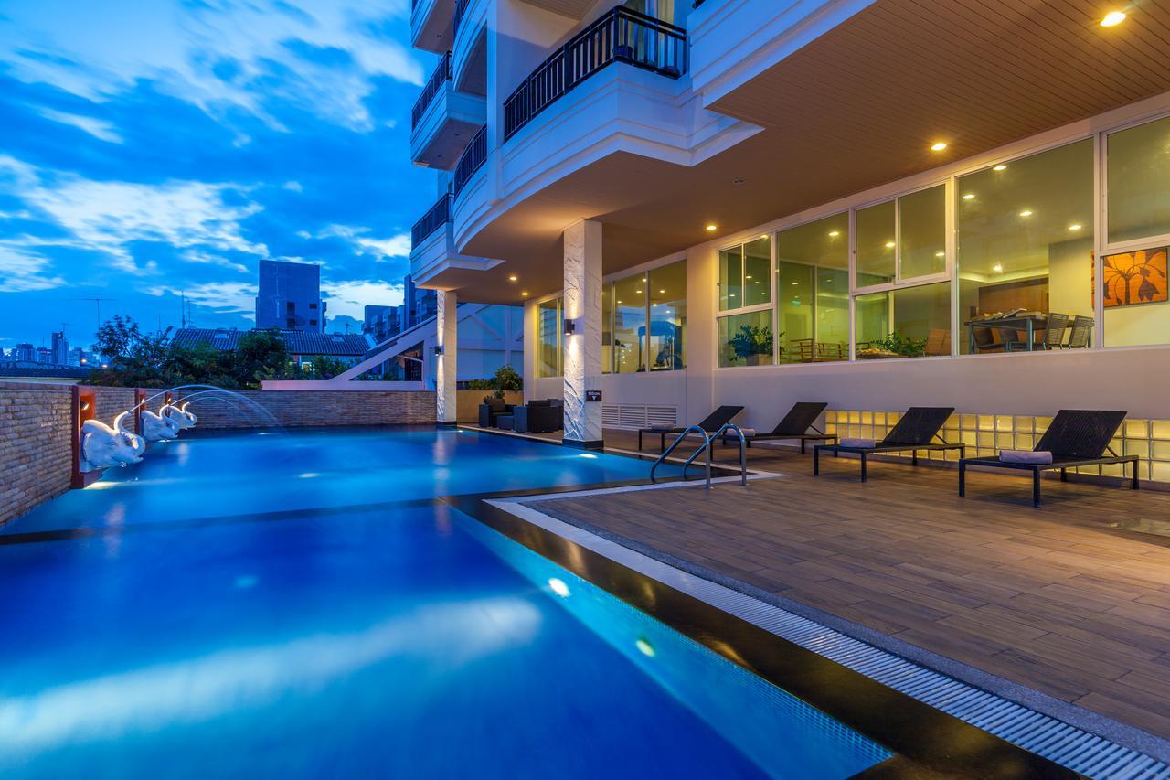 Aparthotel Bangkok Patio Bts Sanam Pao Exterior foto